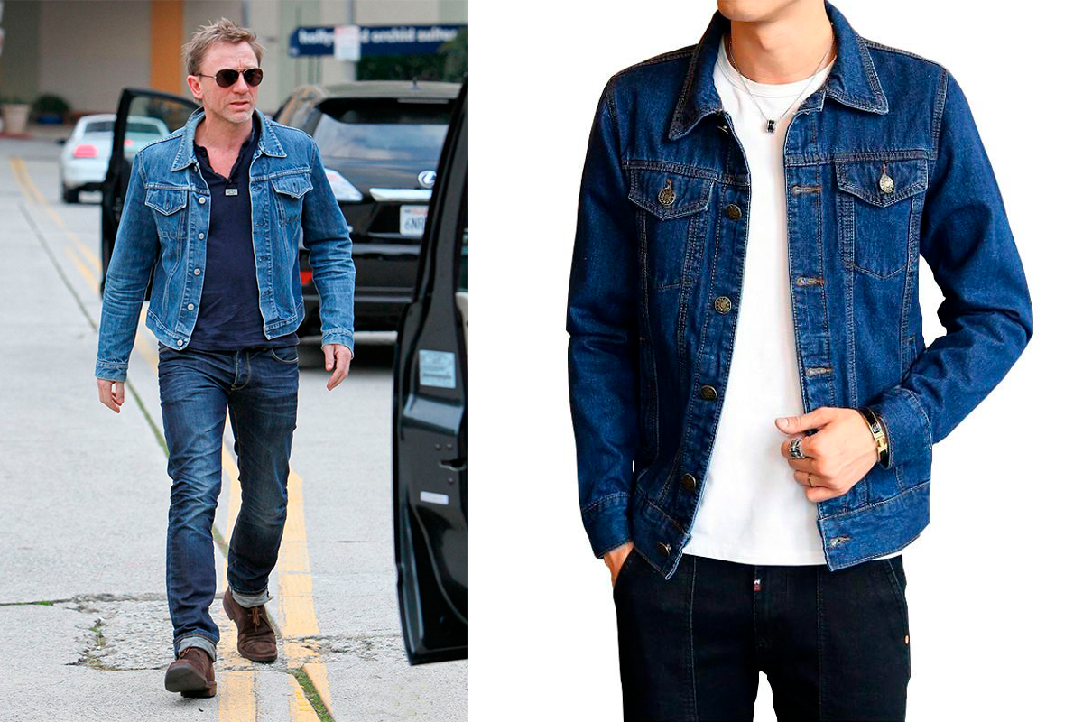 Модели мужских джинсовых курток